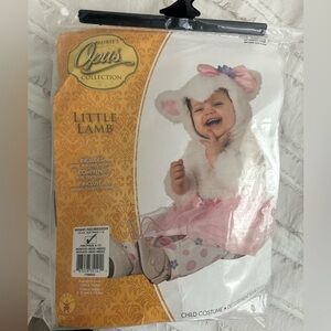 NWT Baby Little Lamb Costume - White and Pink